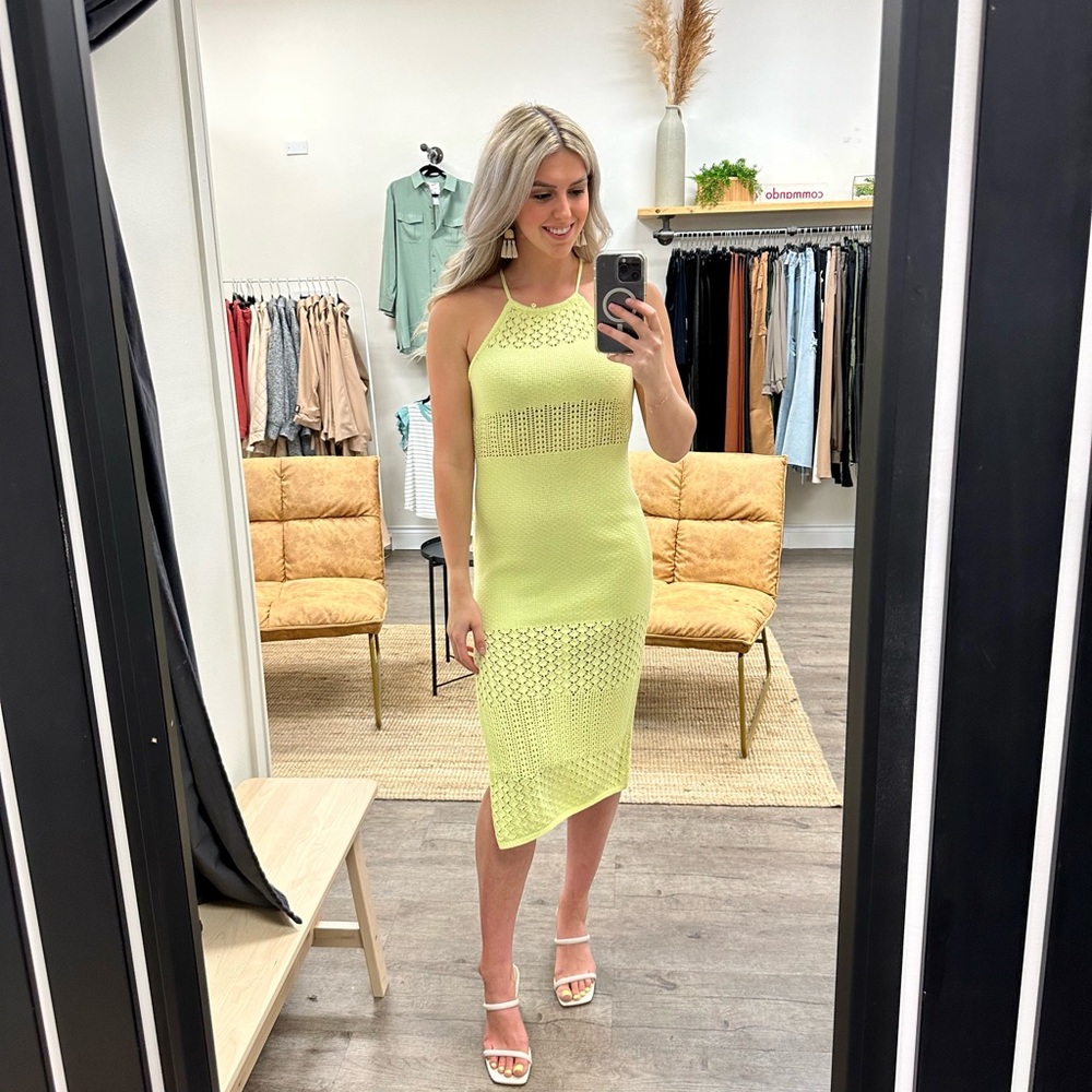 Women’s Crochet Midi Dress
